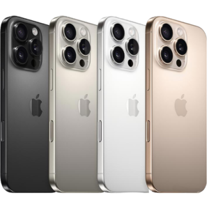 IPHONE 16 PRO MAX 256 EXHIBICION BATERIA AL 98 Y 100 %